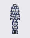 Navy & White - Bear Print