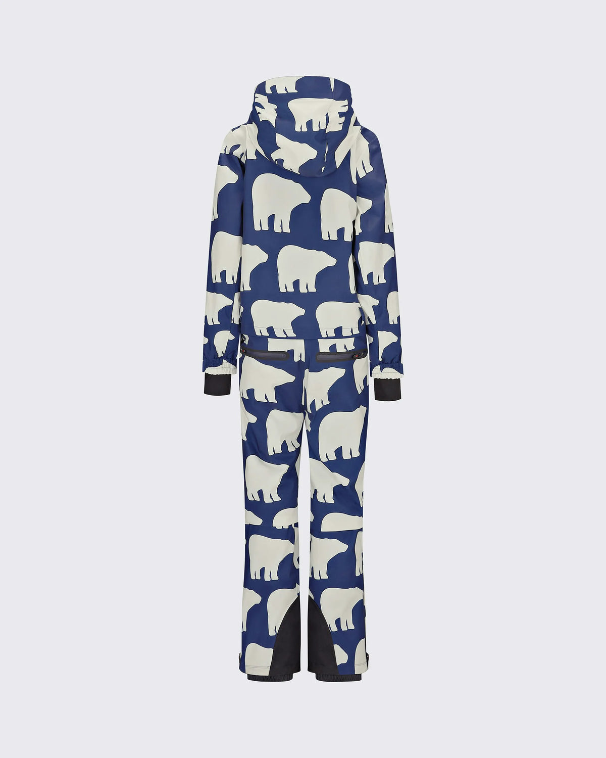 Navy & White - Bear Print
