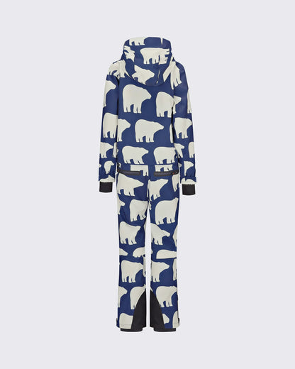 Navy & White - Bear Print