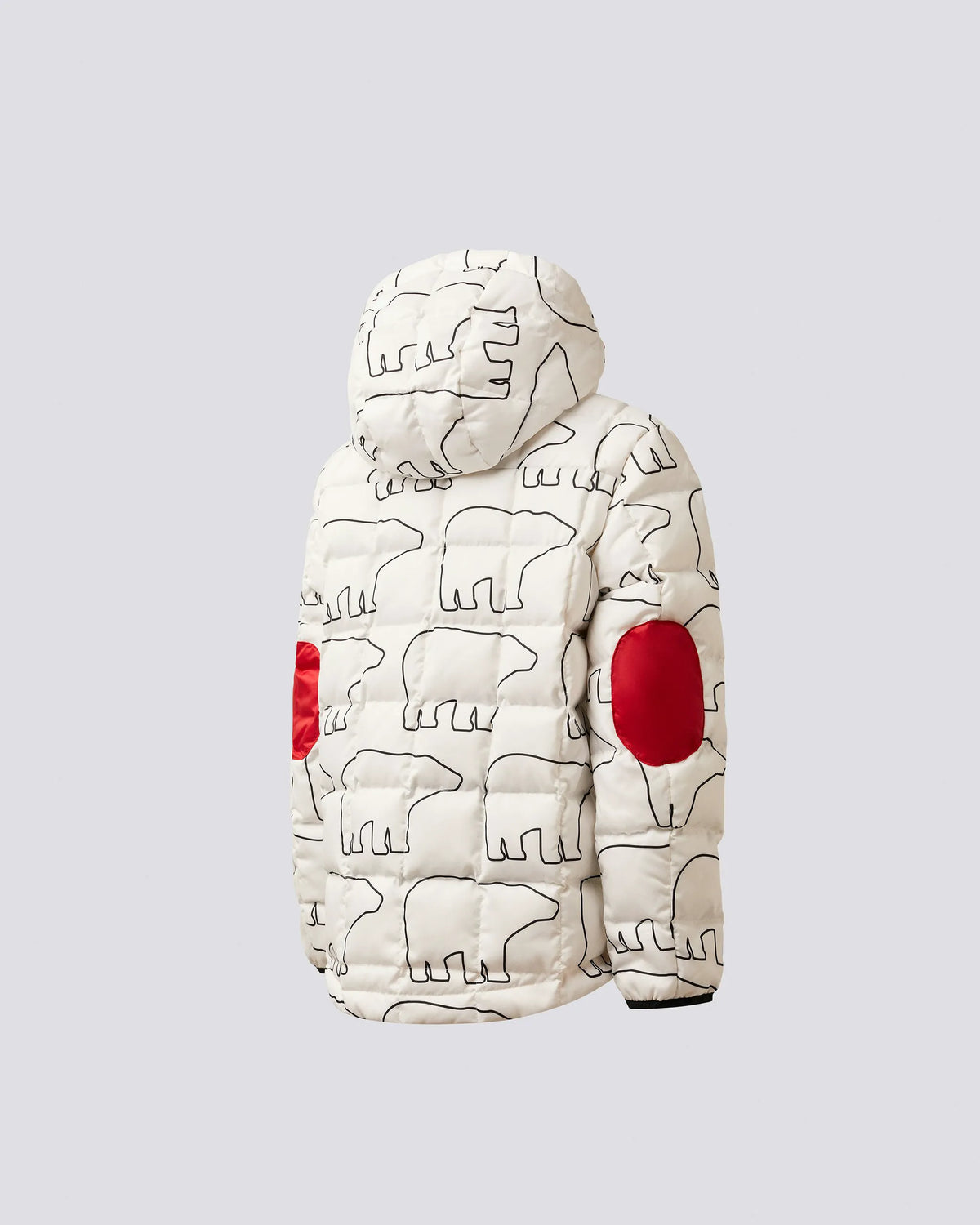 White & Black - Bear Print