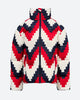 Navy, White & Red