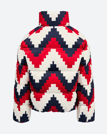 Navy, White & Red