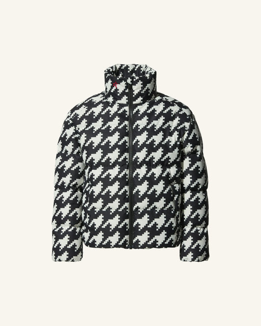 Black & White - Houndstooth Print