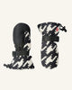 Houndstooth - Black,Snow White
