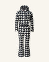 Houndstooth - Black,Snow White