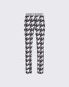 Houndstooth - Black,Snow White