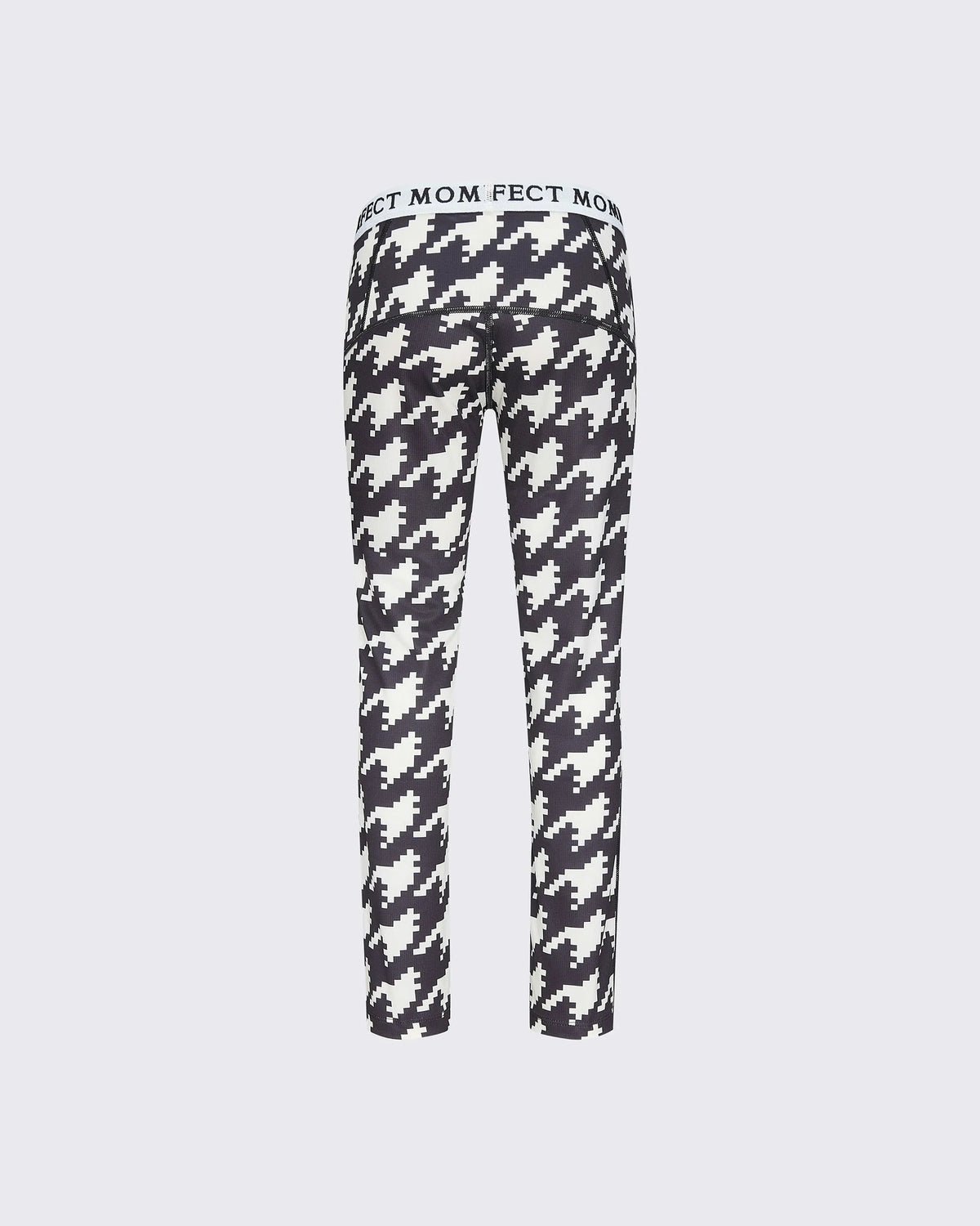 Houndstooth - Black,Snow White
