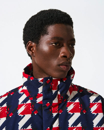 Navy, White & Red