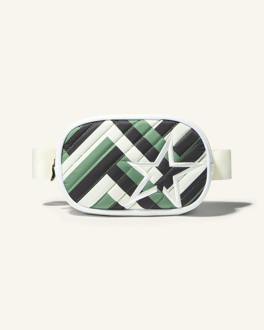 Waffle Print Green