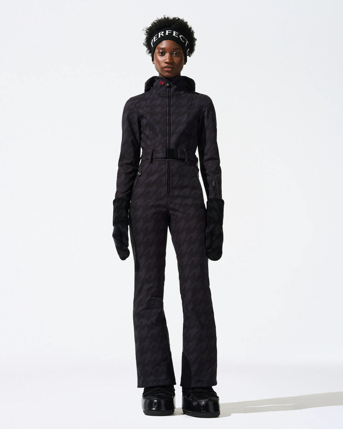 Black Houndstooth