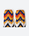 Canary Yellow Chevron Print