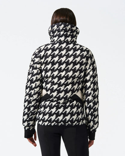 Houndstooth - Black,Snow White