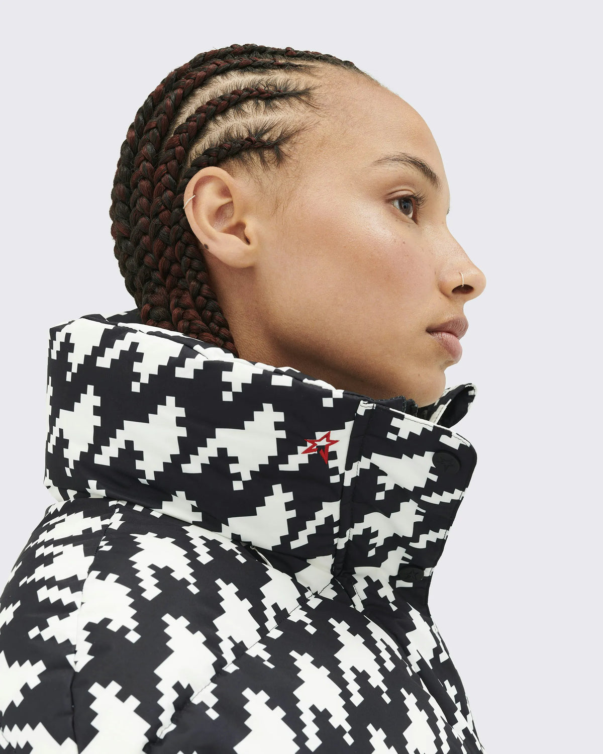 Black & White - Houndstooth Print