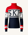 Navy, White & Red