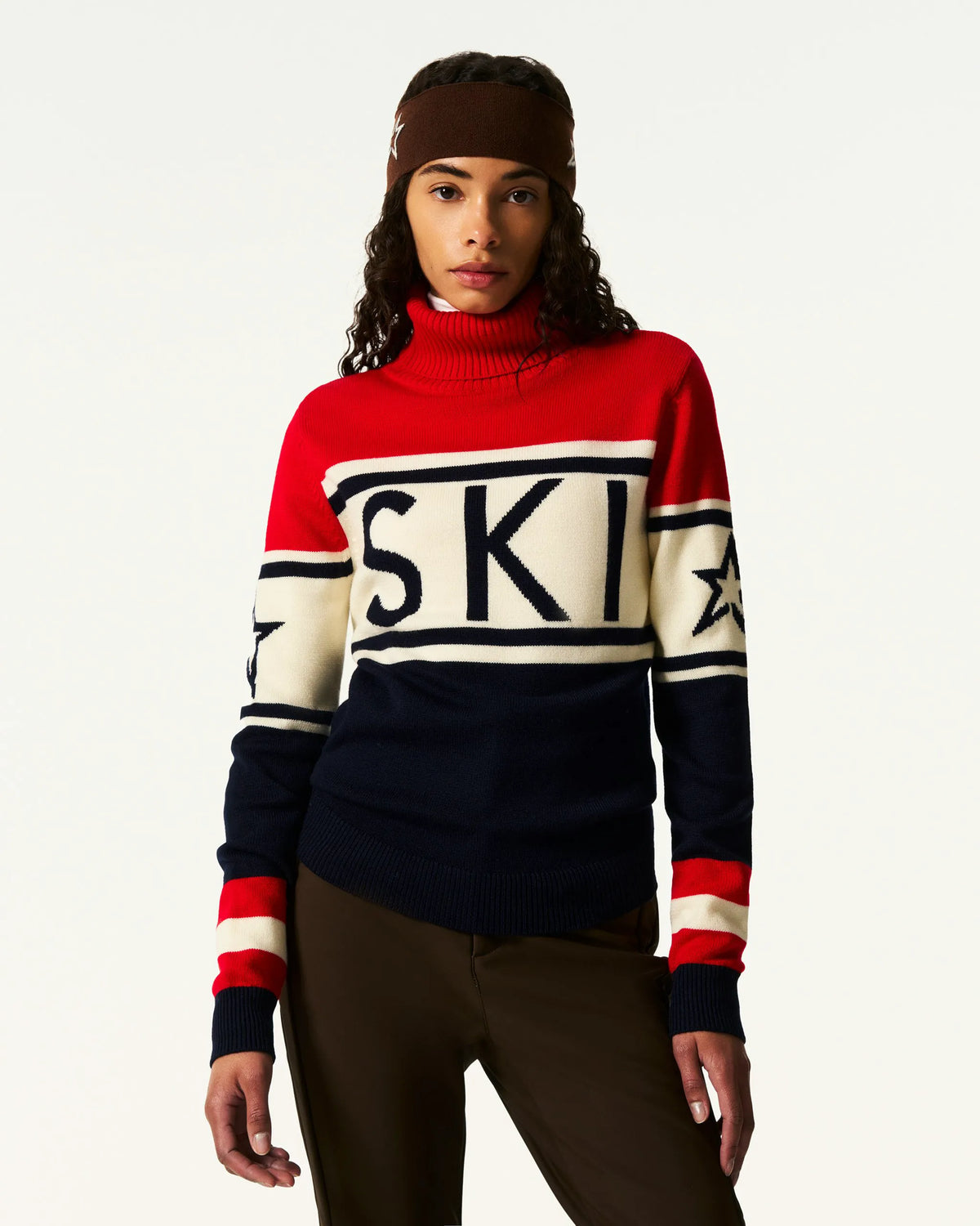Navy, White & Red