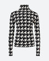 Black & White - Houndstooth Print