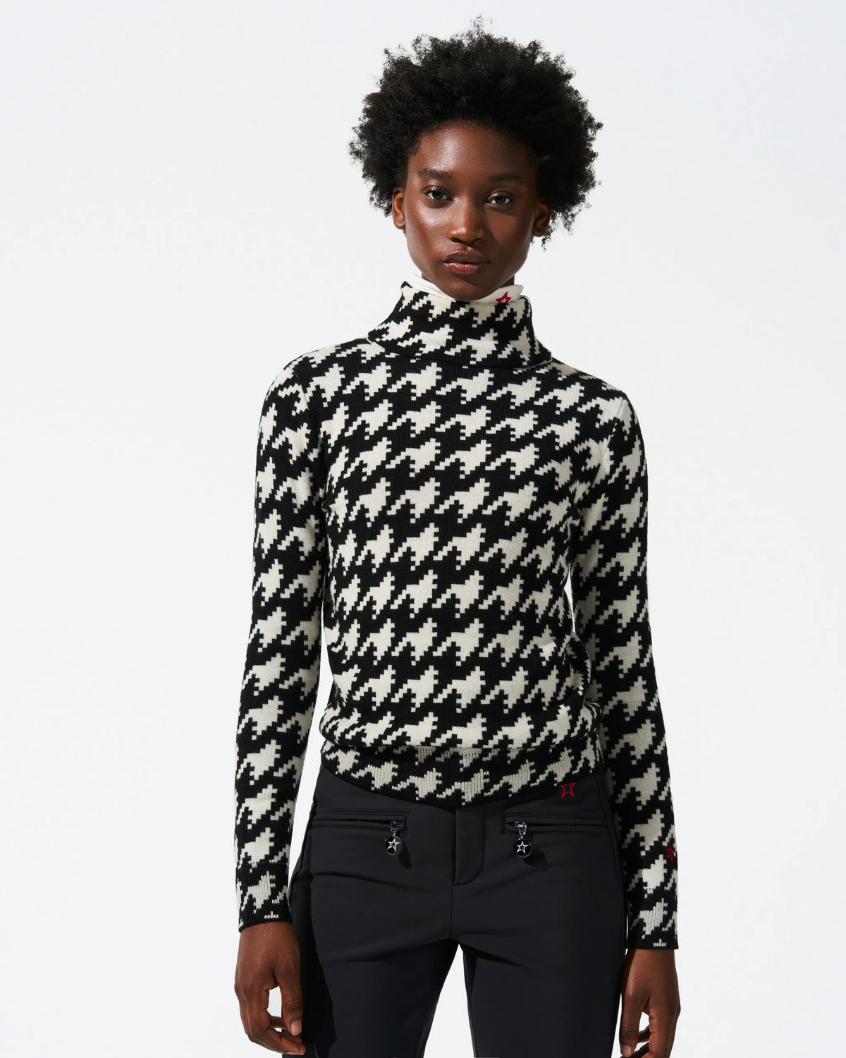 Black & White - Houndstooth Print