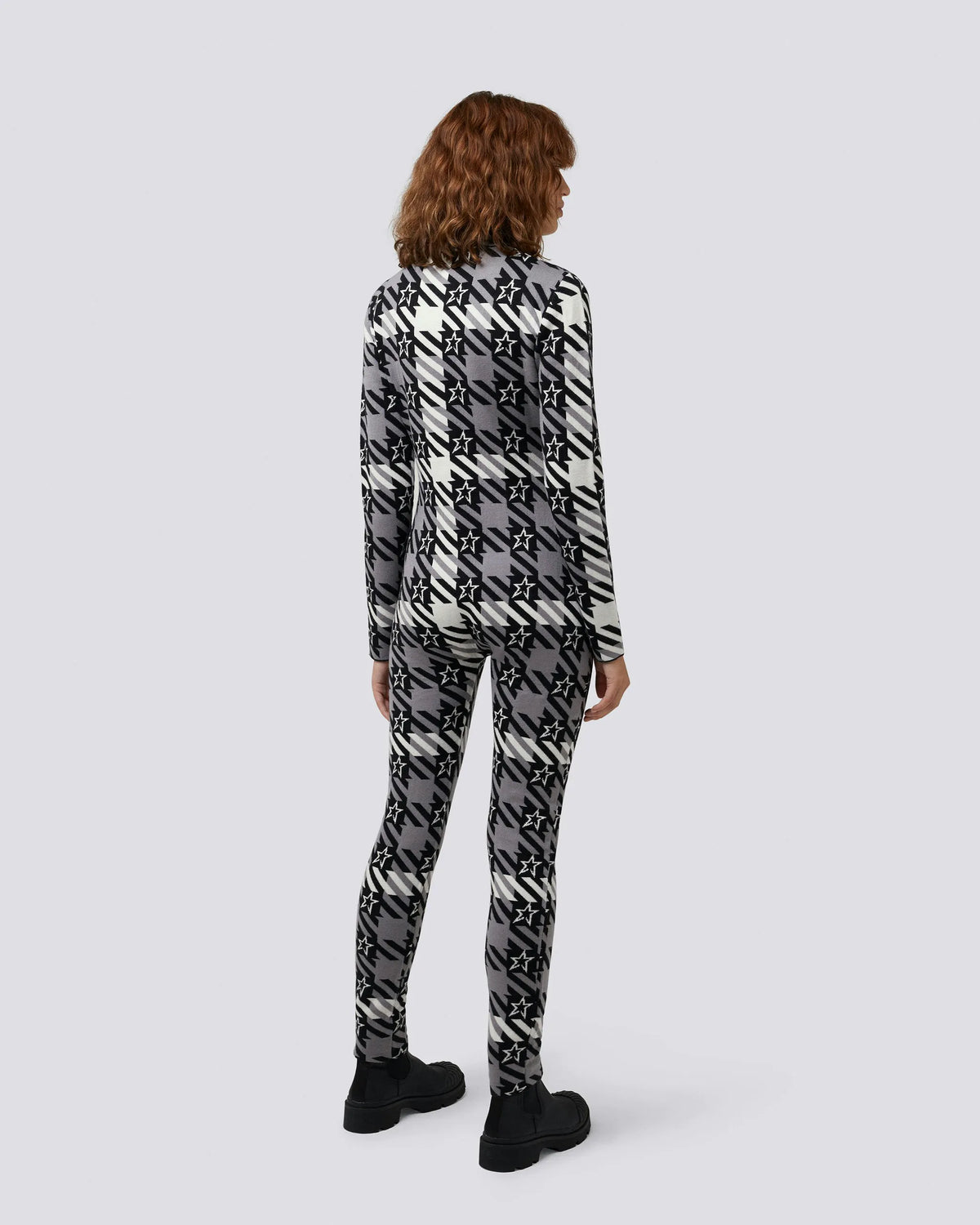 Star Gingham - Black