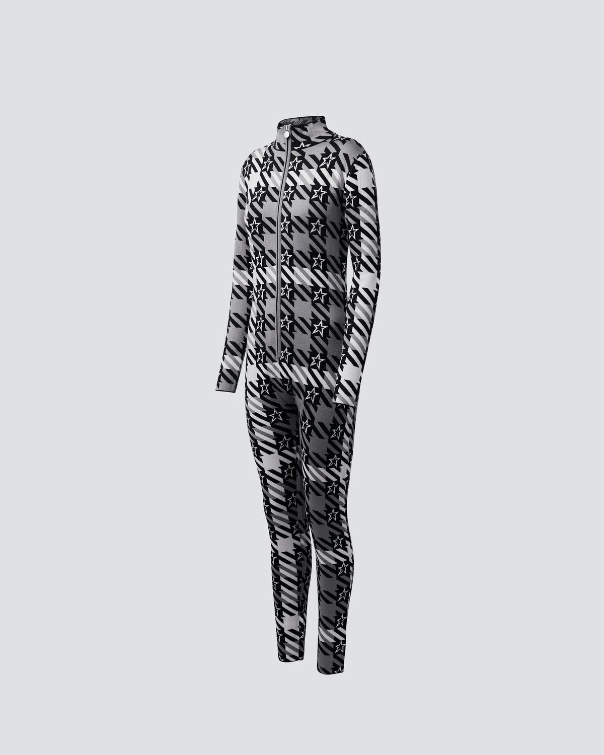 Star Gingham - Black