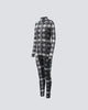 Star Gingham - Black