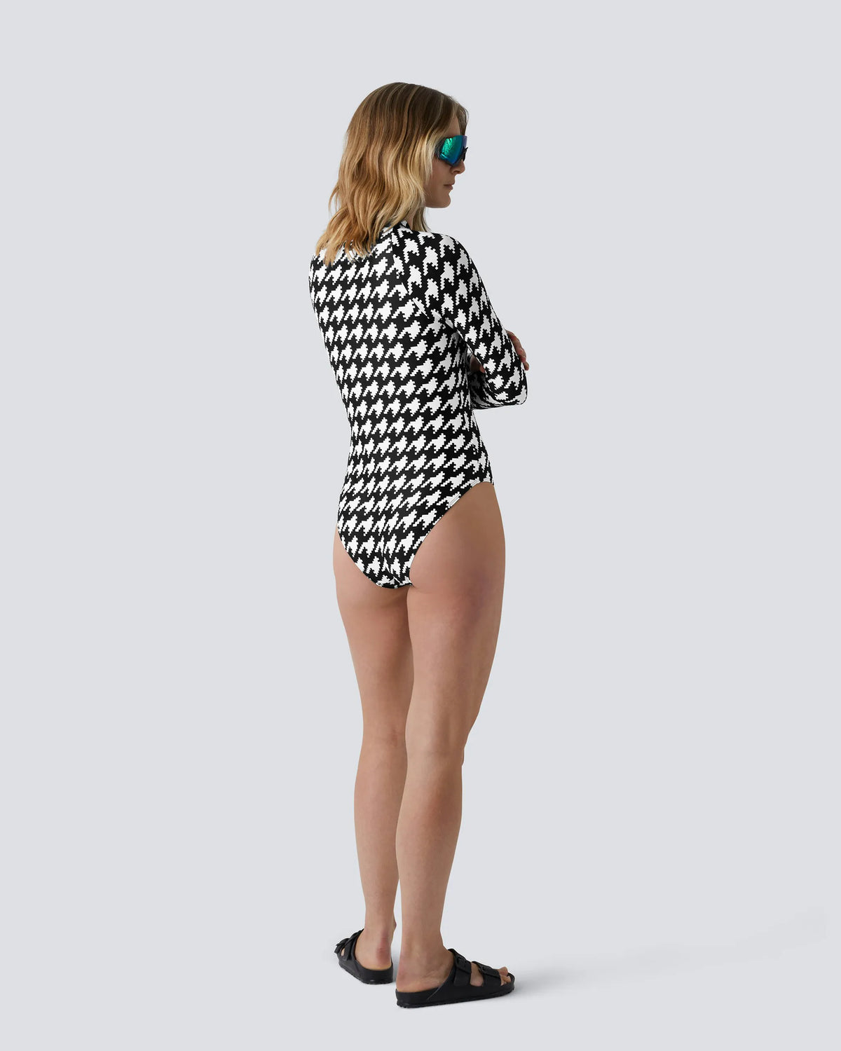 Black & White - Houndstooth Print