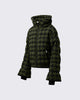 Houndstooth - Dark Green,Black