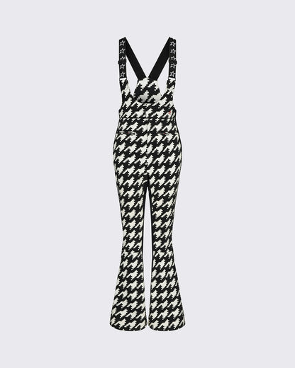 Houndstooth - Black,Snow White