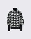 Black & White - Houndstooth Print