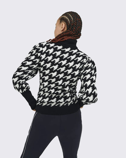Black & White - Houndstooth Print