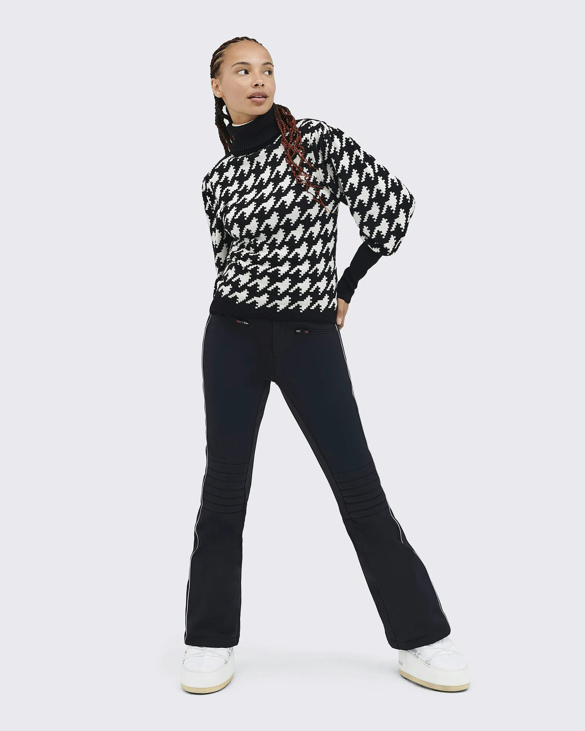 Black & White - Houndstooth Print