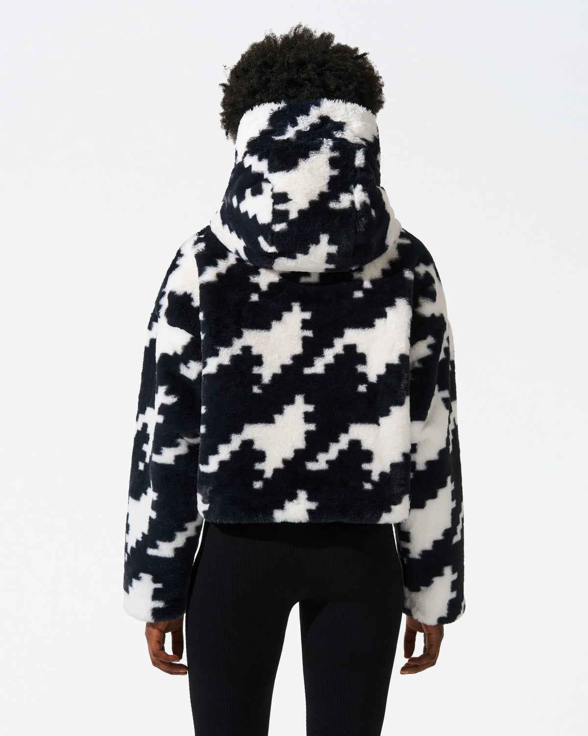 Black & White - Houndstooth Print