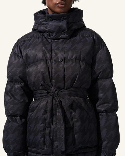 Black Houndstooth