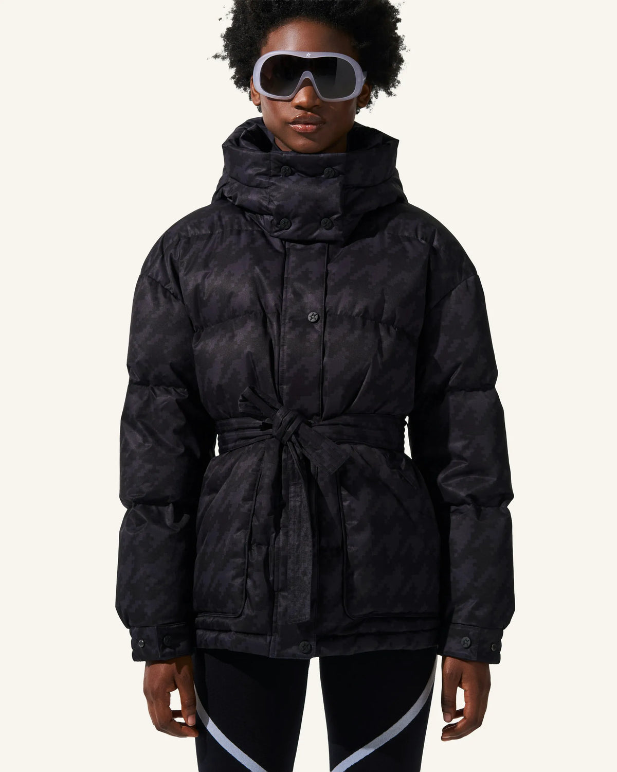 Black Houndstooth