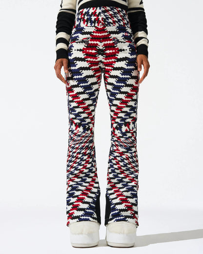Red Twisted Houndstooth
