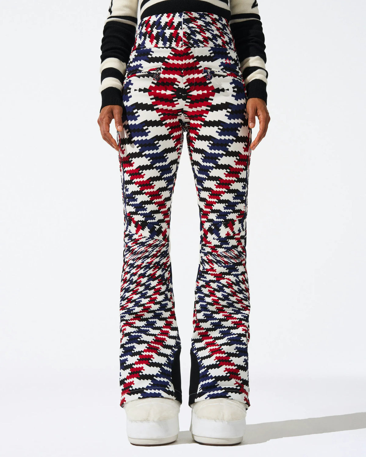 Red Twisted Houndstooth