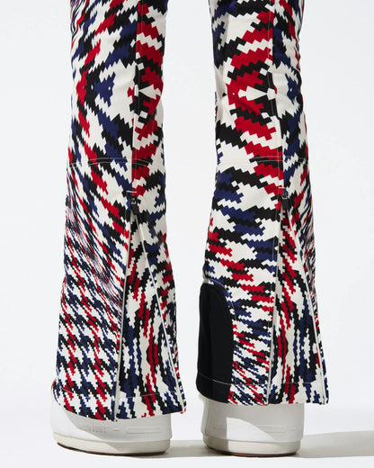 Red Twisted Houndstooth