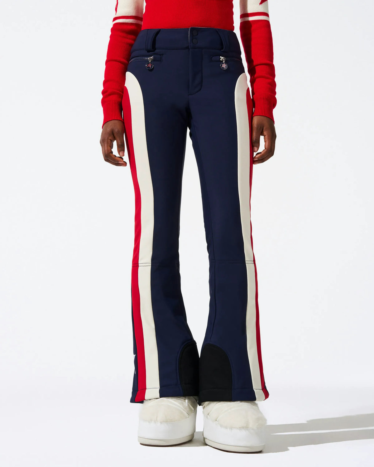 Navy, White & Red