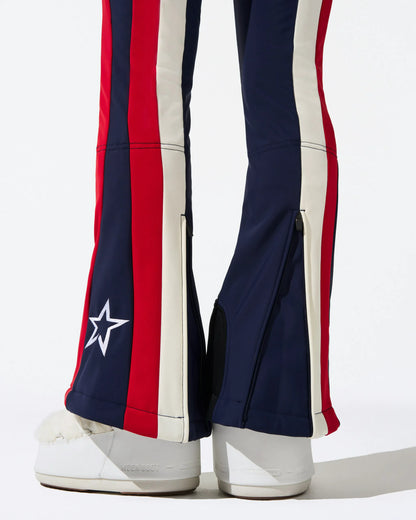 Navy, White & Red