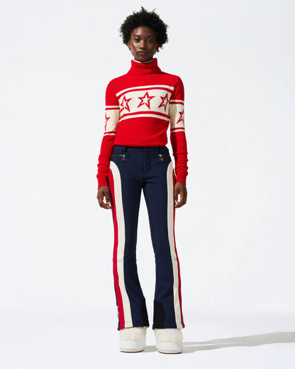 Navy, White & Red