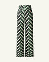 Waffle Print Green