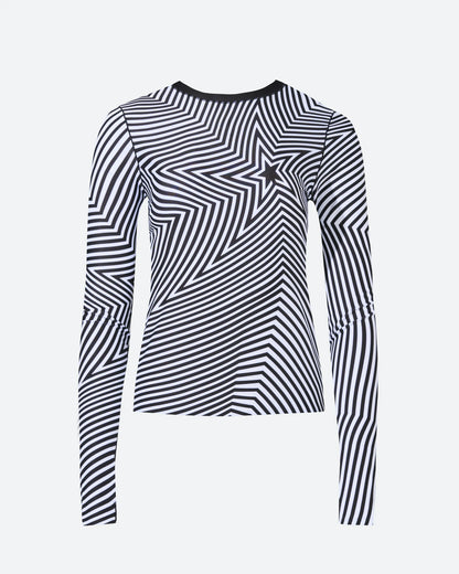 Warped Star Print
