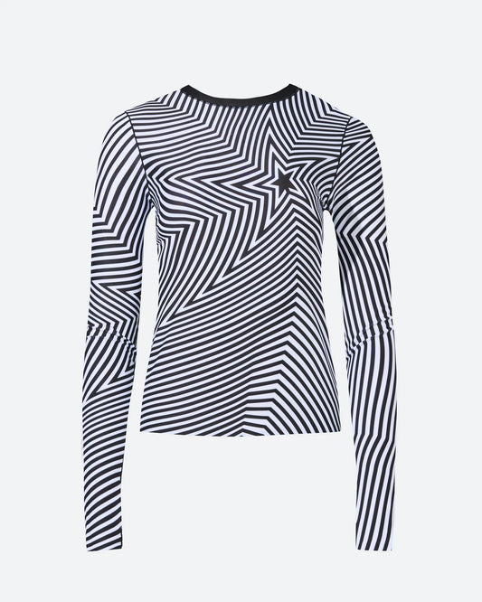 Warped Star Print