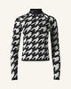 Black & White - Houndstooth Print
