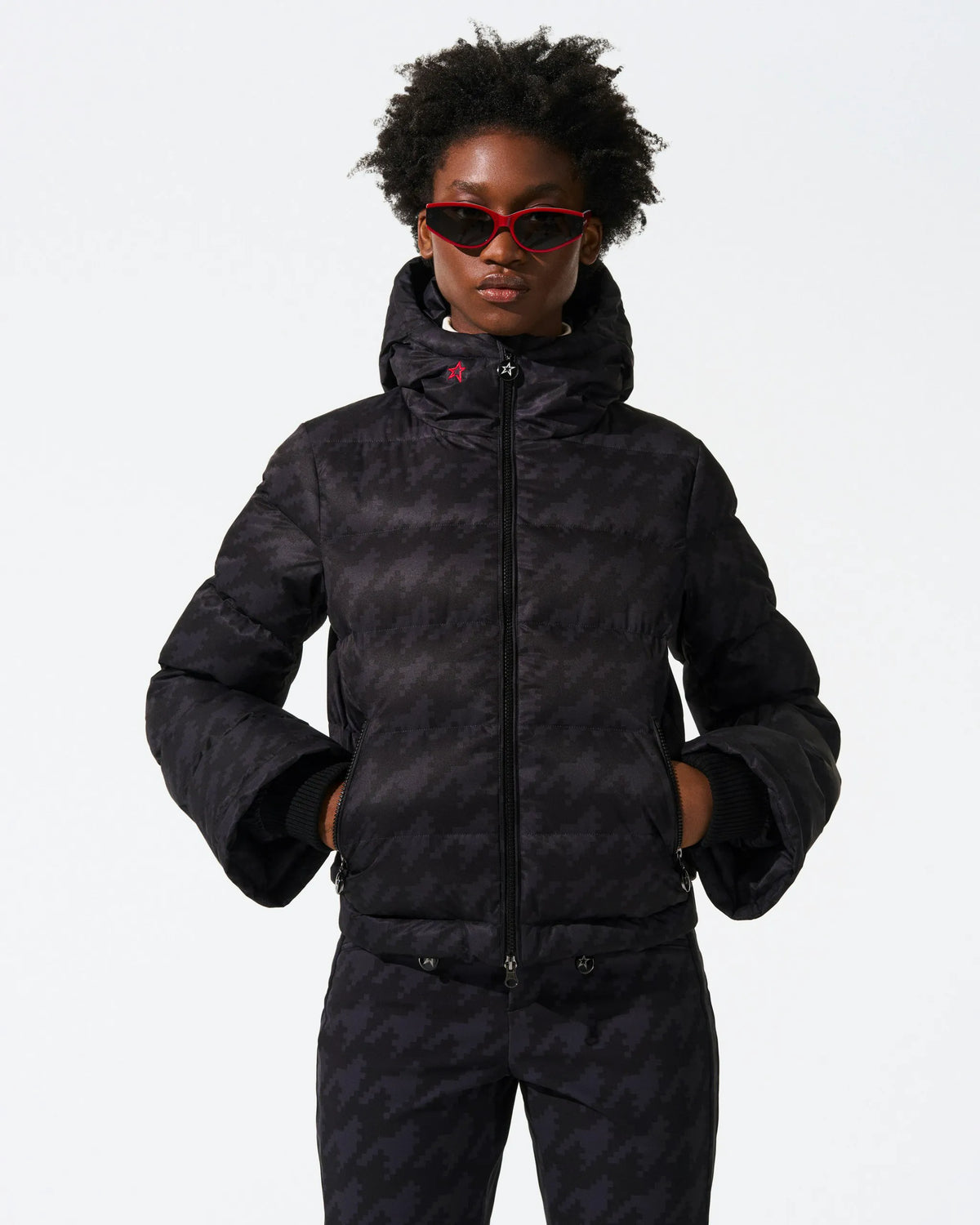 Black Houndstooth