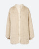 Cream Faux Fur