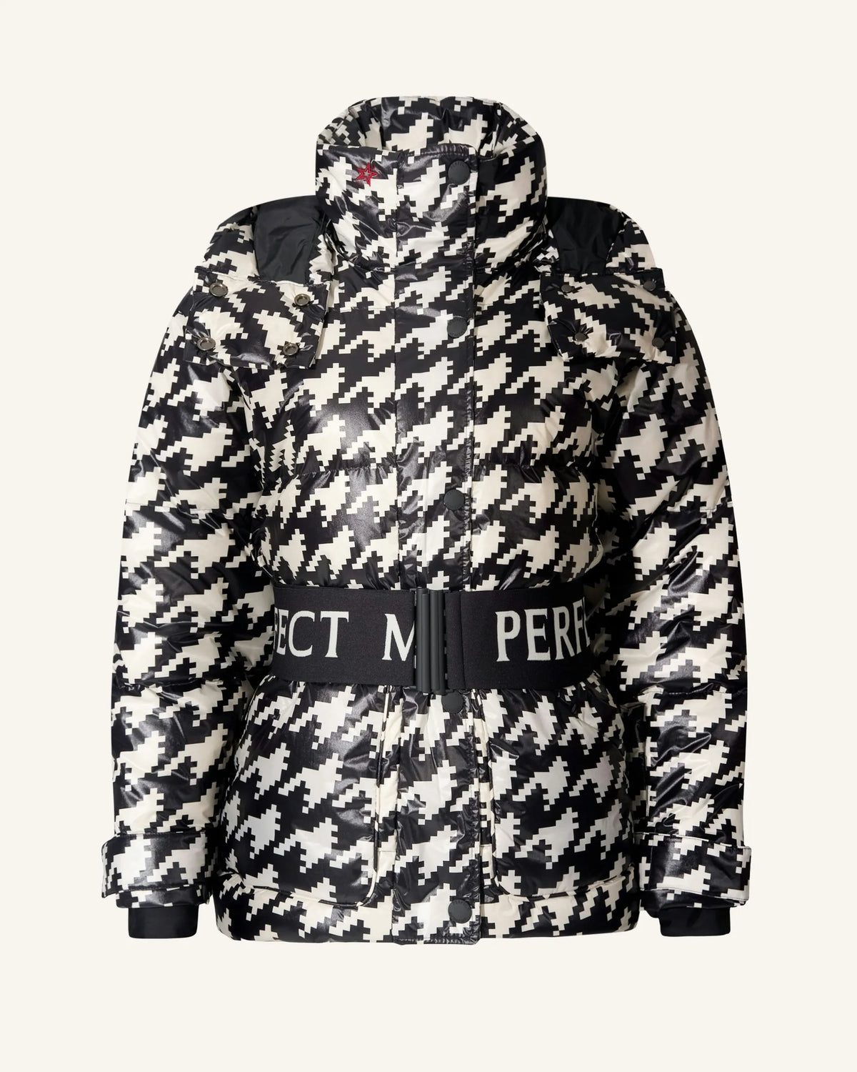 Black & White - Houndstooth Print