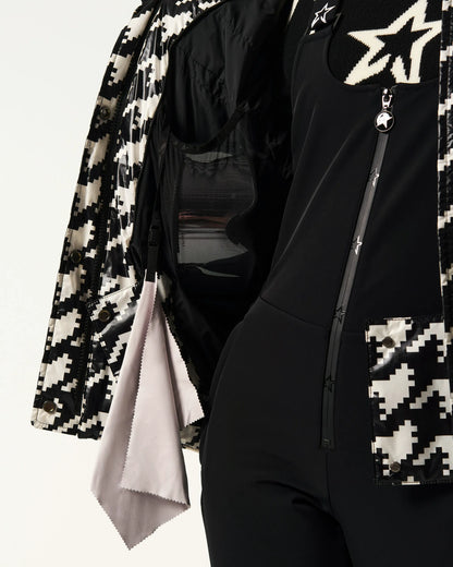 Black & White - Houndstooth Print