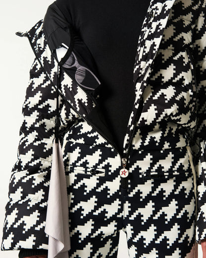 Black & White - Houndstooth Print