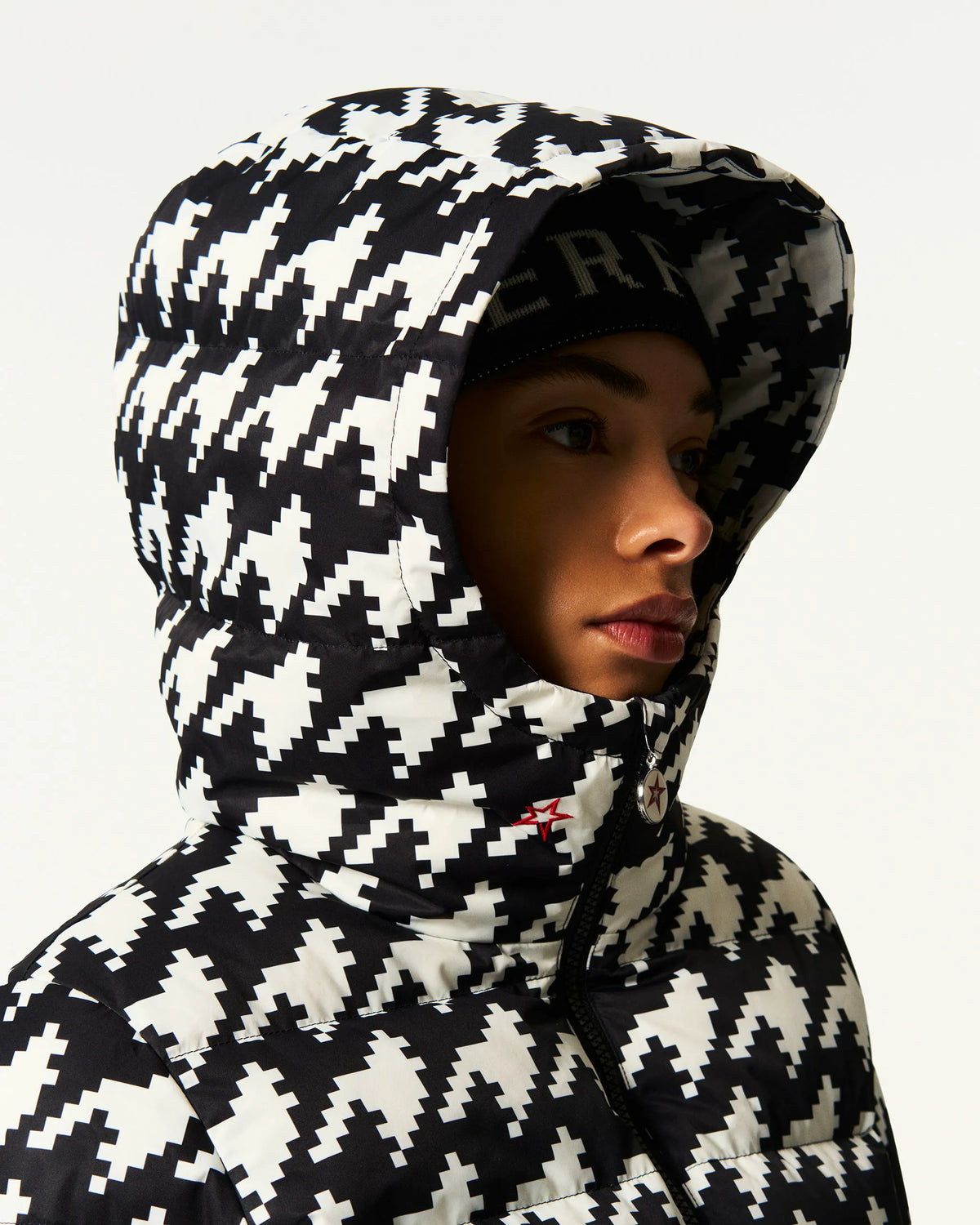 Black & White - Houndstooth Print