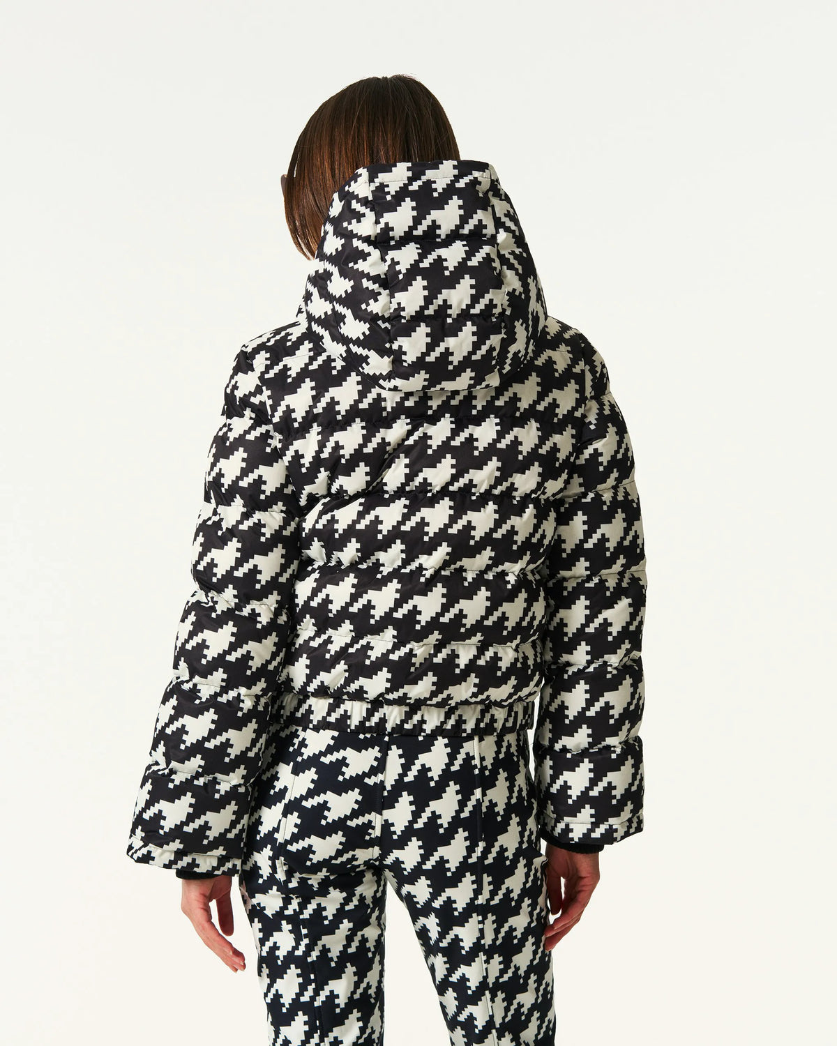 Black & White - Houndstooth Print